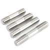 Parafuso de Aço Inoxidável 304 de Cabeça Dupla Gb901B Parafuso Prisioneiro de Haste Fina Haste de Dente Curto M8M10M12M16 Parafuso de Cabeça Dupla