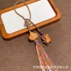 Coleção Original Seiko de Osso de Vaca e Osso de Camelo, Pingente Bolsa Goku Zaki, Chaveiro para Celular, Acessórios de Moda para Pendurar no Carro