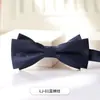 Pajarita para Hombre Boda Novio Padrino Banquete Fiesta Cabeza Plana Pajarita Vestido Formal Casual Negocios Caballero Doble Corbata