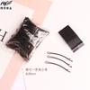 Caliente Transfronterizo AliExpress Explosiones Horquilla para el Cabello para Mujer Negro Clip de Flequillo de una Palabra Clip Lateral Horquilla para el Cabello para Mujer Moda Cabeza