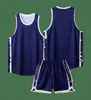 Uniformes Deportivos de Baloncesto Estilo Americano para Adultos y Niños, Conjuntos de Entrenamiento a la Moda, Compra Grupal al por Mayor, Gráficos, Texto y Números Impresos