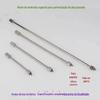 Haste de Extensão para Bico Ruby Striker 1/8 Atomização Remoção de Poeira Acessório Base 3/16 Estendida Umidificação Remoção de Poeira