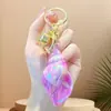 Llavero de Concha Chapada en Color Colgante para Coche Bolso Mochila Decoración de San Valentín Máquina de Peluches Venta al por Mayor Transfronterizo
