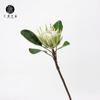 Direto da Fábrica Flocagem Flor Rei Flor Artificial Flor Artificial Paisagem Casamento Floral Design de Casa Acessórios para Arranjo de Flores
