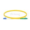 Cable de Fibra Óptica Patch Cord Monomodo de un solo núcleo 2.-3.0 con Cubierta Exterior Ecológica de PVC, Cable de Extensión Pigtail de Grado Portador LC-LC de Baja Pérdida