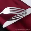 Acero Inoxidable Hotel Vajilla Occidental Set de Cuchara para Bistec y Postre Juego de Cuchillo y Tenedor de Dos Piezas Juego de Tres Piezas de Cuchillo, Tenedor y Cuchara para Bistec para el Hogar