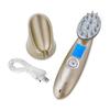 Peine de masaje para el cuidado del cabello doméstico eléctrico microcorriente rojo cuidado del cuero cabelludo introducción instrumento de masaje cepillo meridiano en stock transfronterizo