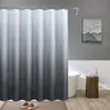 Procesamiento de Fábrica Fuente Cortina de Ducha Impermeable para Waffle Cortina Divisoria de Baño Cortina de Puerta Degradada para Baño Fabricante Lote