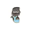 Serie de broches de patrón de zorro y cuervo de dibujos animados europeos y americanos, accesorios versátiles para ropa y mochilas, insignia de metal exquisita