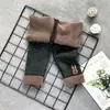 Leggings con forro de forro polar para niñas, engrosados para otoño e invierno, pantalones para niños con forro de forro polar integrado para abrigar, ropa exterior elegante para bebés en invierno