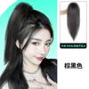 Peruca Cabelo Longo Feminino Cabelo Falso Menina Rabo de Cavalo Alto Trança Leve Ninho de Galinha Cascata Meio Preso Rabo de Cavalo Alto Peruca