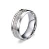 Anillo masónico luminoso de acero de titanio Anillo fluorescente de iglesia para hombre Venta directa de fábrica de joyería de acero inoxidable
