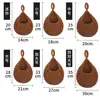 Cesta colgante de red tejida hecha a mano para cocina, con forma de gota de agua, para verduras y frutas, para colgar, de cuerda de algodón, tipo nido de pájaro, transfronteriza