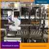 Máquina de enchimento e selagem de fertilizante líquido de barril aberto, pesagem, tampa, tudo em um, óleo lubrificante, barril de ferro, barril de plástico, máquina de enchimento e selagem