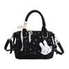 Bolso Boston Floral Pequeño y Dulce para Mujer 2026 Nuevo Bolso de Mano y Cruzado Versátil Bolso Almohada Lindo de Moda para el Trabajo