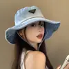 Sombrero de Senderismo para Exteriores de Mezclilla Lavada para Mujer Japonés para Senderismo Cabeza Grande Wai Sombrero de Pescador Protector Solar Filtro Solar Sombrero de Mezclilla Occidental