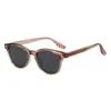 Gafas de sol ultra ligeras versátiles estilo influencer de moda, a la moda y protectoras contra rayos UV, adecuadas para fotografía callejera y conducción, Gafas de sol polarizadas Tr