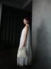Qianhe Primavera y Verano Nuevo Estilo Japonés Retro Estilo Perezoso Moderno Ins Vestido Halter Cómodo Transpirable Sencillo Falda Larga