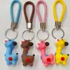 Llavero tejido a mano creativo con forma de mini bollo, colgante de juguete de moda, regalo promocional, accesorio pequeño
