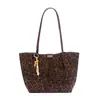 Bolsa Grande Capacidade Retrô Feminina 2026 Outono/Inverno Nova Versátil para o Trabalho Casual Simples Bolsa de Ombro Bolsa de Mão Bolsa Tote
