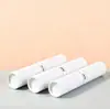 Tubo de papelão kraft branco universal, tubo de papel, embalagem de chá, lata de papel selada, personalizável com logotipo, tubo de papel kraft