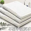 Cuaderno de anillas B5 que no lastima la mano, cuaderno desmontable, cuaderno de espiral sencillo y de alto valor, A5, extra grueso, para estudiantes universitarios