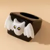 Amazon Transfronterizo Halloween Fantasma Creativo de Resina Calabaza Fantasma Anillo Fantasma Anillo Oscuro Personalizado de Pascua para Mujeres