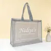 Bolsas de Malla de Nylon Personalizadas, Bolsas de Compras para Almacenamiento de Ropa, Bolsas Tote para Empaque de Regalos, Se Pueden Imprimir con Logo, Entrega Urgente