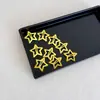 Y2k ~ lindo clip BB para niños color estrella de cinco puntas pinza para el pelo pinza para mechones rotos pinza para flequillo de bebé pinza lateral joyería