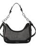 Bolso pequeño de textura de alta calidad para mujer, nuevo bolso cruzado de hombro de moda 2024, diseño retro de nicho, bolso de cadena debajo del brazo.