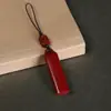 Cadena para Teléfono Móvil de Arena Púrpura y Oro de Gama Alta Llavero Largo de Cinabrio Colgante Exquisito de Unidad USB Regalo Venta al por Mayor