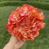 Cabeza de Flor de Hortensia Copo de Nieve de 20 cm, Flor Artificial, Hortensia Falsa para Boda y Decoración del Hogar, Venta al por Mayor