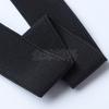 Blanco y Negro Banda Elástica Lisa de Alta Elasticidad Banda Elástica para Zapatos Borde de Bloqueo de Banda Elástica Lisa Usada como Cinturón Gruesa y Duradera