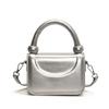 Bolsa Estilo Hot Girl Feminina Transfronteiriça Nova Moda Outono Portátil Pequena Quadrada Bolsas Transversais de Nicho Texturizadas da Moda para Mulheres