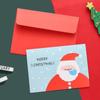 Novo cartão de felicitações de envelope de Natal da Amazon, atacado, personalizado, ano novo, véspera de Natal, bênção, pequeno cartão de felicitações, cartão de gratidão