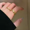 Anel Colmeia Inteiro de Diamante em Prata Esterlina S925, Anel Empilhável para Dedo Indicador, Design de Nicho, Luxo Leve, Sensação de Alta Qualidade, Estilo Elegante
