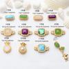 Ouro Antigo acessórios para pulseira DIY acessórios para pulseira acessórios contas ouro areia incrustação contas soltas materiais feitos à mão atacado