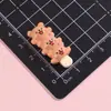 Acessórios de resina de desenho animado de cachorrinho DIY feitos à mão cola creme capa de celular chaveiro grampo de cabelo ímã de geladeira acessórios