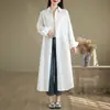 Gabardina de Longitud Media Vestido Camisa para Mujer Ropa de Otoño 2026 Nuevo Estilo Abrigo Exterior que Cubre los Glúteos Top Camisa de Lujo Ligero Elegante para Mujer