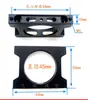 Abraçadeiras de liga de alumínio de 30/40/50/60mm, suportes de tubo, abraçadeiras de tubo para drones agrícolas multi-rotor grandes