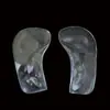 Almofadas de Suporte de Arco Transparentes, Almofadas de Silicone Invisíveis para Salto Alto e Sandálias, Almofadas Massagadoras Antiderrapantes Anti-Atrito para Dor nos Pés