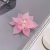 Nuevo Estilo Hoja Puntiaguda Multipétalo Acrílico Flor 3D Accesorios DIY para Zapatos, Sombreros y Decoración de Ropa