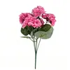 Flores de Begônia Artificiais Mais Vendidas na Amazon Transfronteiriças, Flores Artificiais, Flores Artificiais para Casamento, Casa, Decoração Interna e Externa