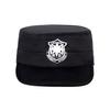 Sombrero de Seguridad Primavera y Otoño para Hombre Nuevo Entrenamiento de Seguridad Sombrero de Algodón para Mujer Universal Propiedad Hotel Portero Gorra Negra
