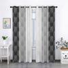 Cortinas Estampadas de Venta Caliente Transfronterizas 3D Digitales Amazon Florales Europeas y Americanas Perforadas Cortinas Terminadas de Comercio Exterior Estilo Americano