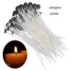 Vela Artesanal Pavio de Cera de Soja Pavio de Algodão Sem Fumaça Flor Importada Fio de Algodão Pavio Copo de Vidro Material Caseiro Vela de Aromaterapia