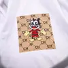 Traje de verano para bebé niños transpirable fino niño lindo ropa casual estampado completo gatito manga corta pantalones cortos conjunto de dos piezas