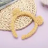 Diadema de Cara de Panda de Peluche para Lavado de Cara, Diadema Moderna Multicolor Linda de Dibujos Animados con Pompón, Accesorios de Regalo, Venta de Liquidación