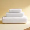 Oferta especial toallas 100% algodón para hoteles y casas de huéspedes, toallas de baño grandes para alojamientos, toallas cuadradas de algodón puro. Los tamaños y estilos se envían al azar