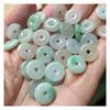 Myanmar A Acessórios de jade Flor de gelo em suspensão Jade mini infantil 13mm Fivela de jade Myanmar A